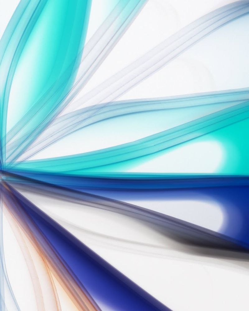 Abstract composition of dynamic rhythm and motion